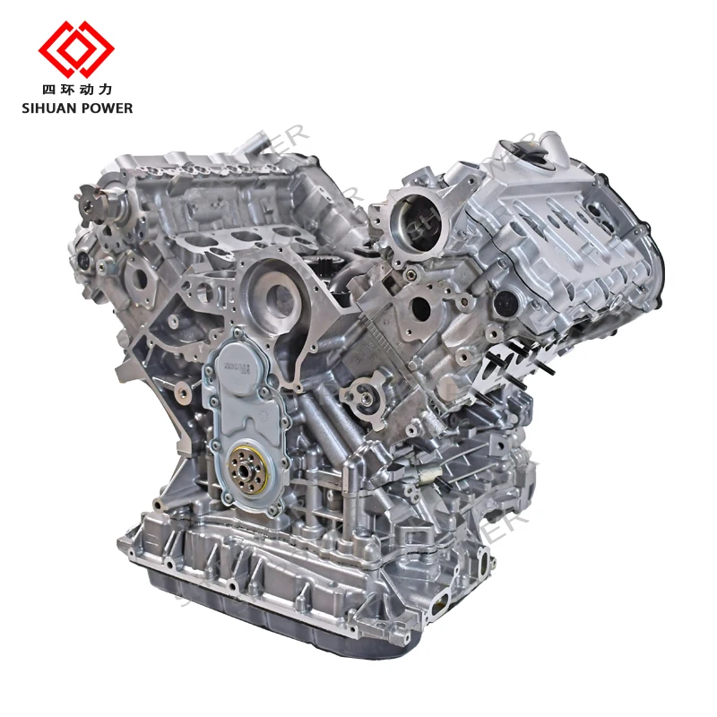 CAL 3.2L Naturally Aspirated 195KW 265HP 6 Cylinder Long Block Engine For Audi Q5 A4 A6 06E100031F