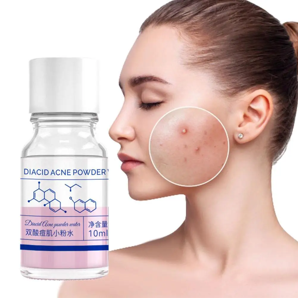 Salicylic Acid Soothing Serum 10ml Mild Non‑Irritating Concentrated Pink Toner Fade Gentle Acne Spot Shrink Pores Skin Care New