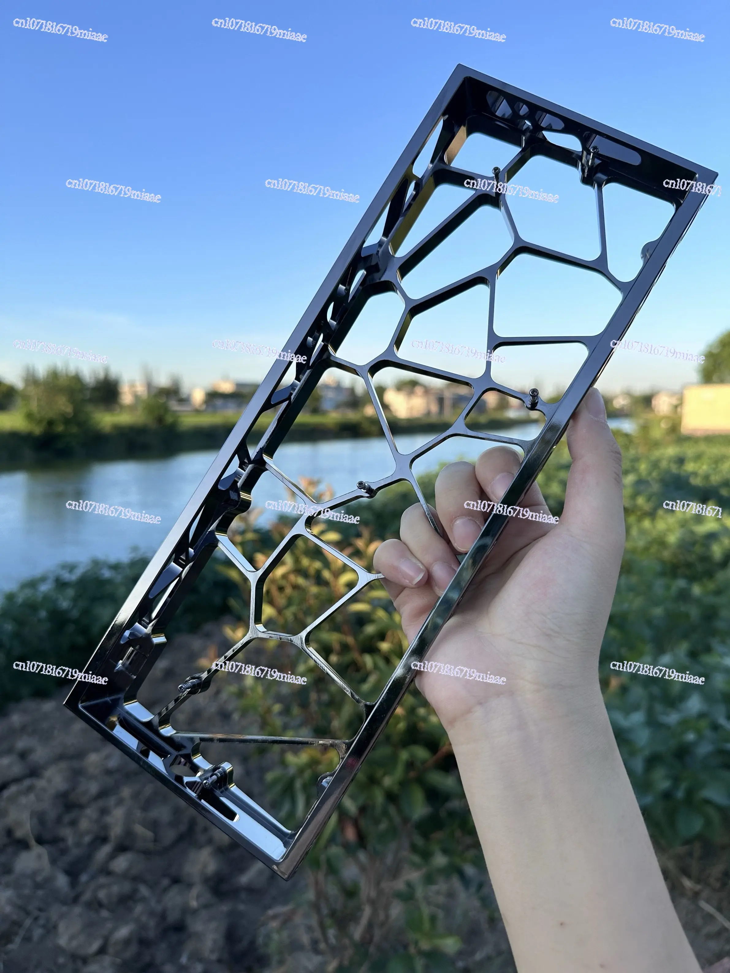 

Алюминиевый корпус AGX, цвета: серебристый зеркальный, золотистый зеркальный, цветной зеркальный, новый, полый, для GH60/Rakka/Wooting60HE