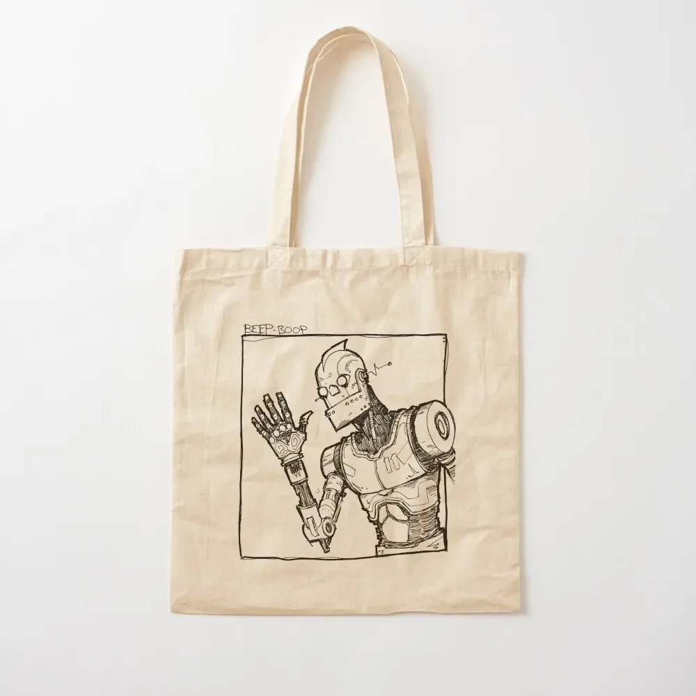 

Robot Hello Tote Bag tote bag men's Women's bags Tote Bag