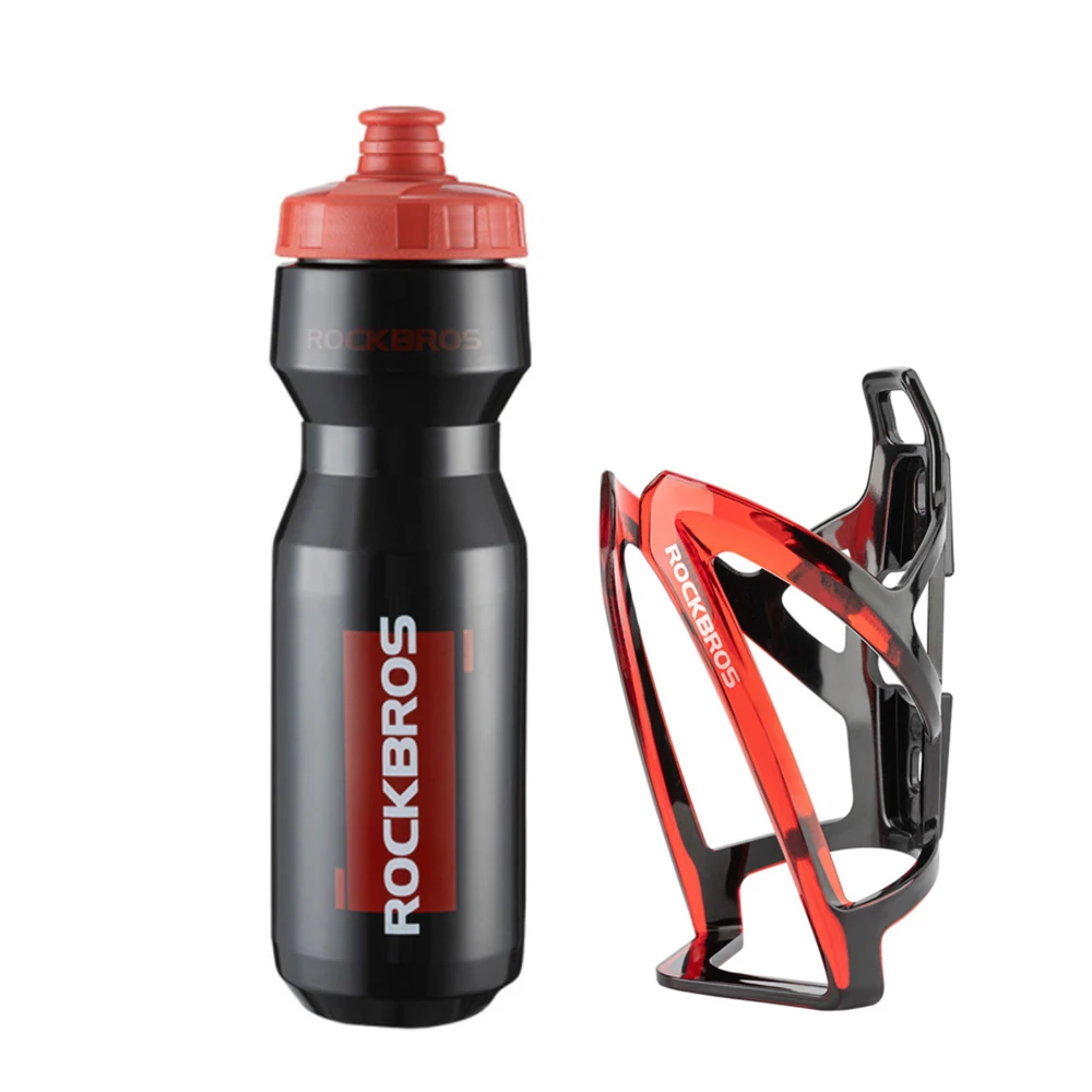 Kombi-Pack Fahrrad-Wasserflasche BPA-frei 750ml Fahrradflasche Quetschbare Auslaufsichere Fahrradflaschenhalterung für MTB, Rennrad, Pendeln, Fitnessstudio – Detail 3