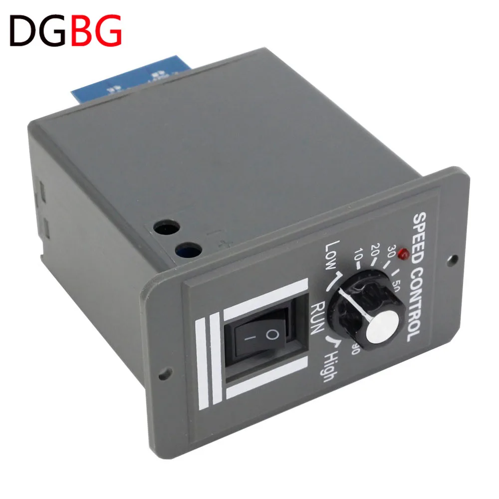 PMW DC Motor Governor DC9-60V 10A/20A/30A/40A Fan Motor Speed Controller Switch Stepless Speed Change Module X0510 X0520 X0530