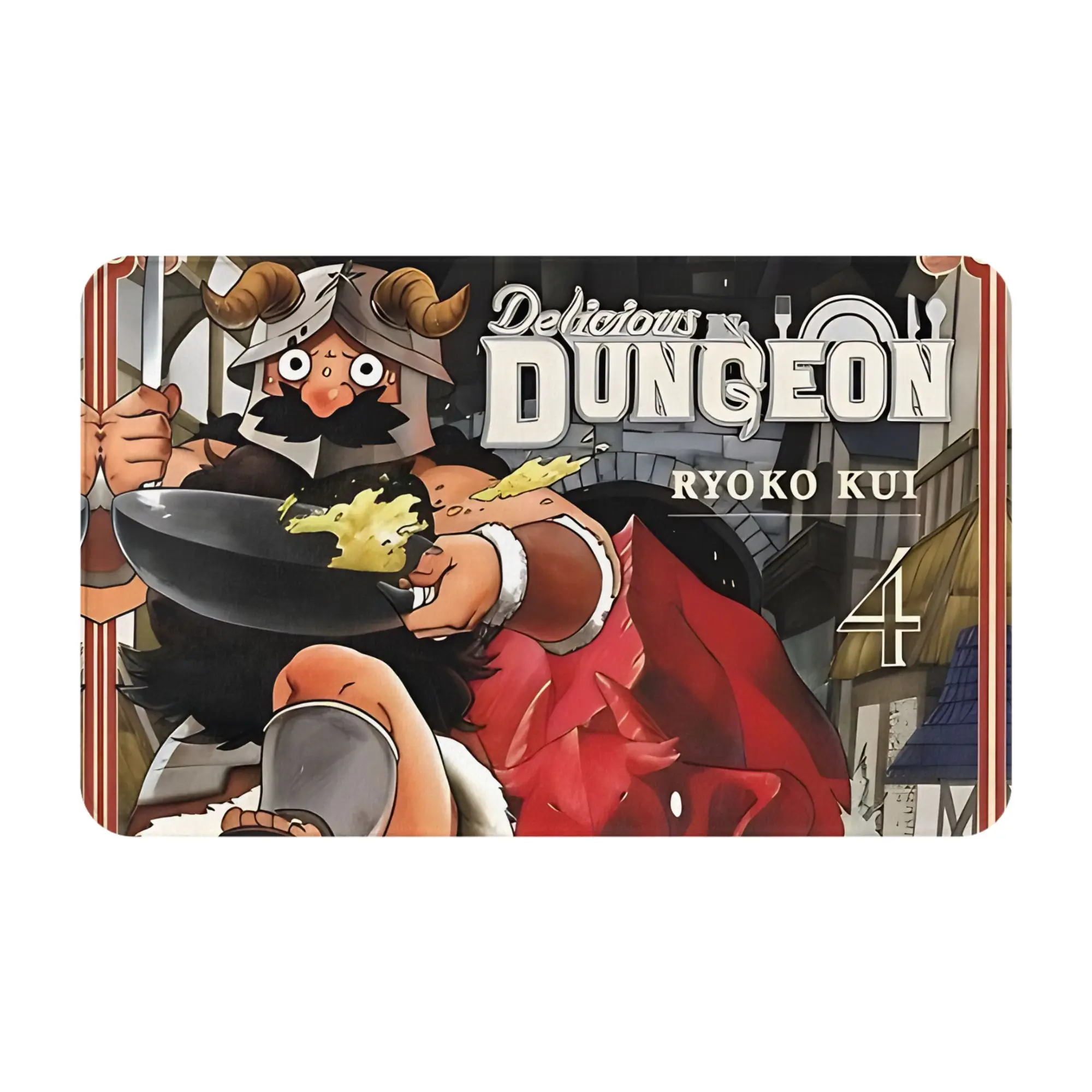 Delicious in Dungeon image Decorations Bathroom Mat Delicious in Dungeon Doormat Kitchen Carpet Entrance Door Rug Home Decor