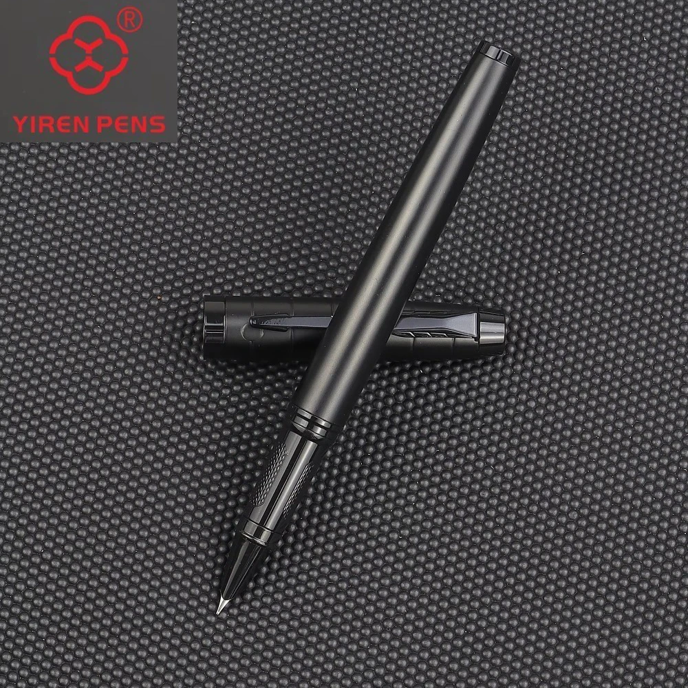 Black Business Fountain Pen with Mysterious Black Design - Premium Quality Pen-Gifting-Office&School Supplies