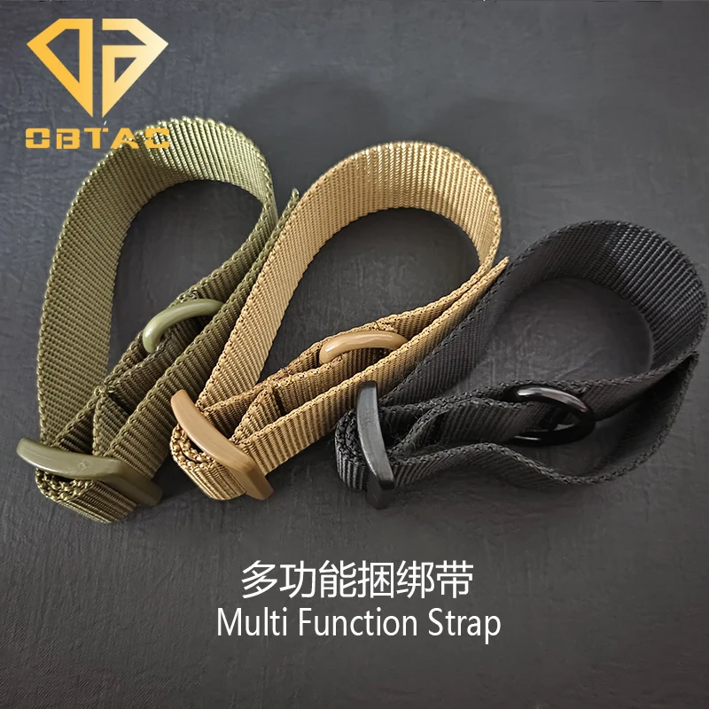 Airsoft ButtStock Sling Strap Multi-Function Heavy Duty Rifle Strap Belt Tactical Hunting Weapon Accessories Adapter