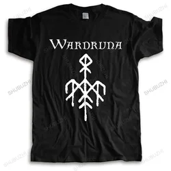 Hot sale men summer t shirt fashion cotton o-neck tshirt Wardruna Runaljod Ragnarok many funny cool teeshirt Brand Clothing