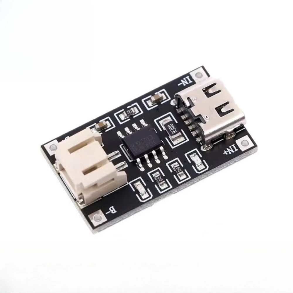 

4pcs TP4056 Lithium Battery Charger Module 37V 1A Type C with PH20 Connector for DIY Smart Home Arduino