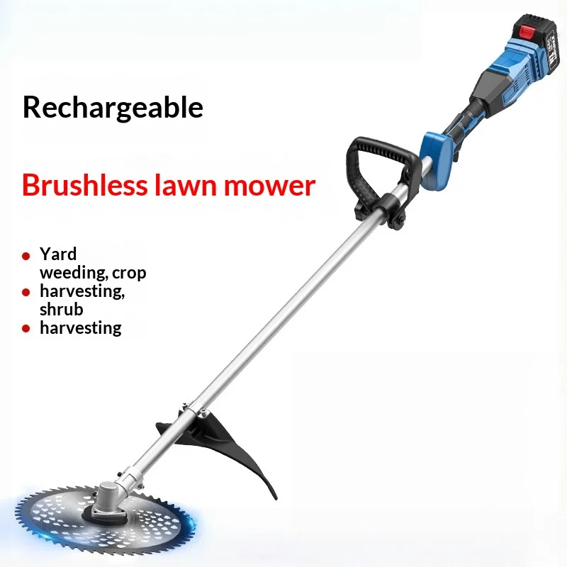 Rear Mounted Brushless Lawn Mower Desbrozadora Batería Debroussailleuse À Batterie Rasentrimmer Akku Strimmer Unkrautentferner