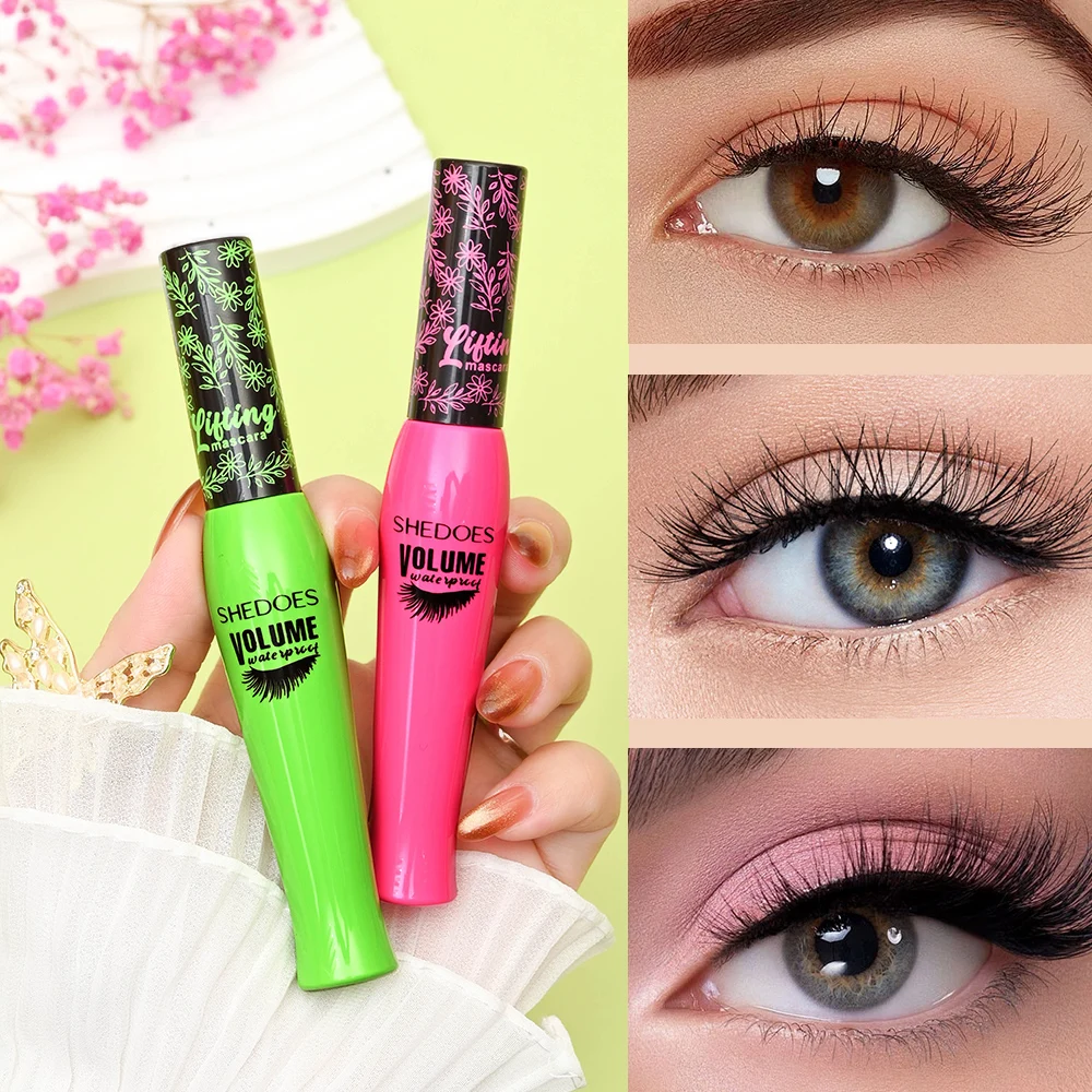 Volumen- und Länge-Mascara, wasserfest, langanhaltend, leicht und natürlich kräuselnd