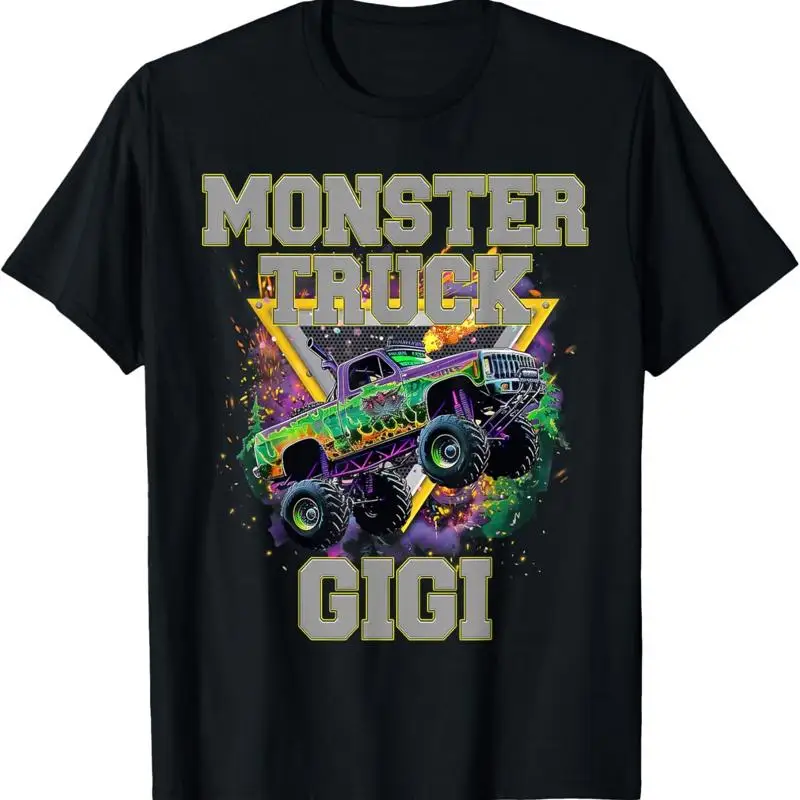 

Monster Truck Gigi Are My Jam Lovers T Shirt