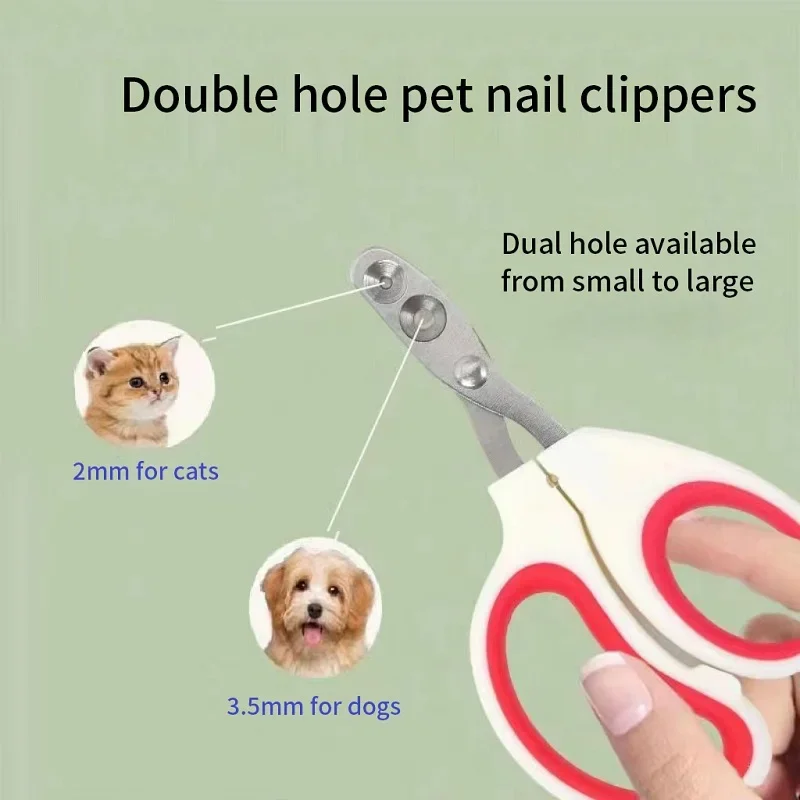 Professionelle Katze Nagelknipser für kleine Katzen Hund Edelstahl Welpen Krallen Cutter Haustier Nagel Pflege Clippers Trimmer