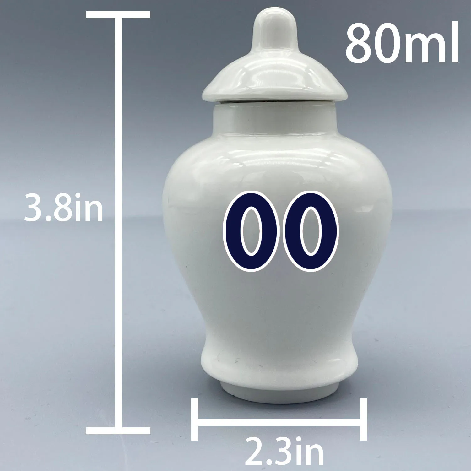 Mini Urn for Denver Broncos-themed Logo Urn.Please send me the customization information - name/date and number on the urn