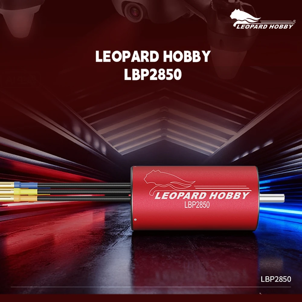 ليوبارد هواية فرش السيارات 2850 محرك كهربائي للتحكم عن بعد Rc سيارة 1/16 1/14 1/12 عربات التي تجرها الدواب الوحش 300-450 مللي متر Rc قارب