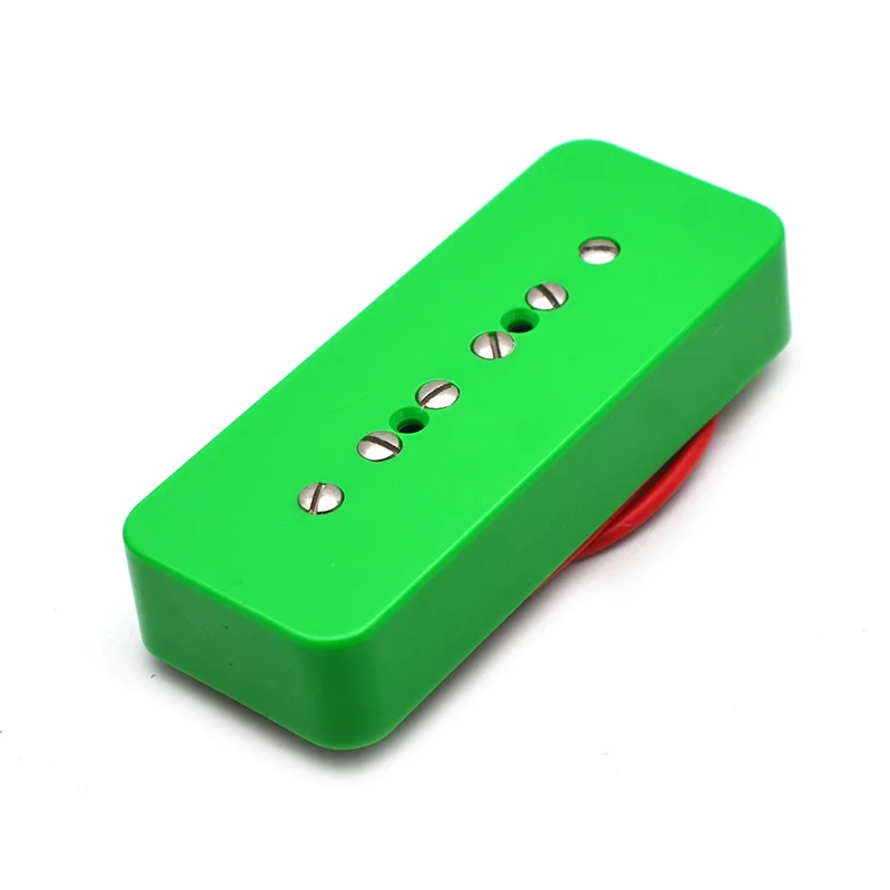 Single Coil Soap Bar Pickups For P-90 P90 Guitar Green