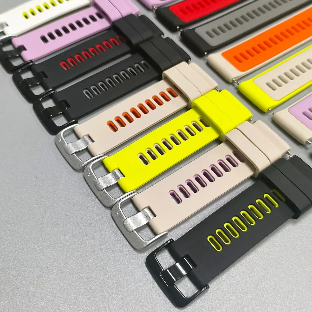 Para garmin forerunner 965 955 945 935 745 pulseira de relógio de silicone oficial para garmin quickfit esporte banda substituição pulseira cinto