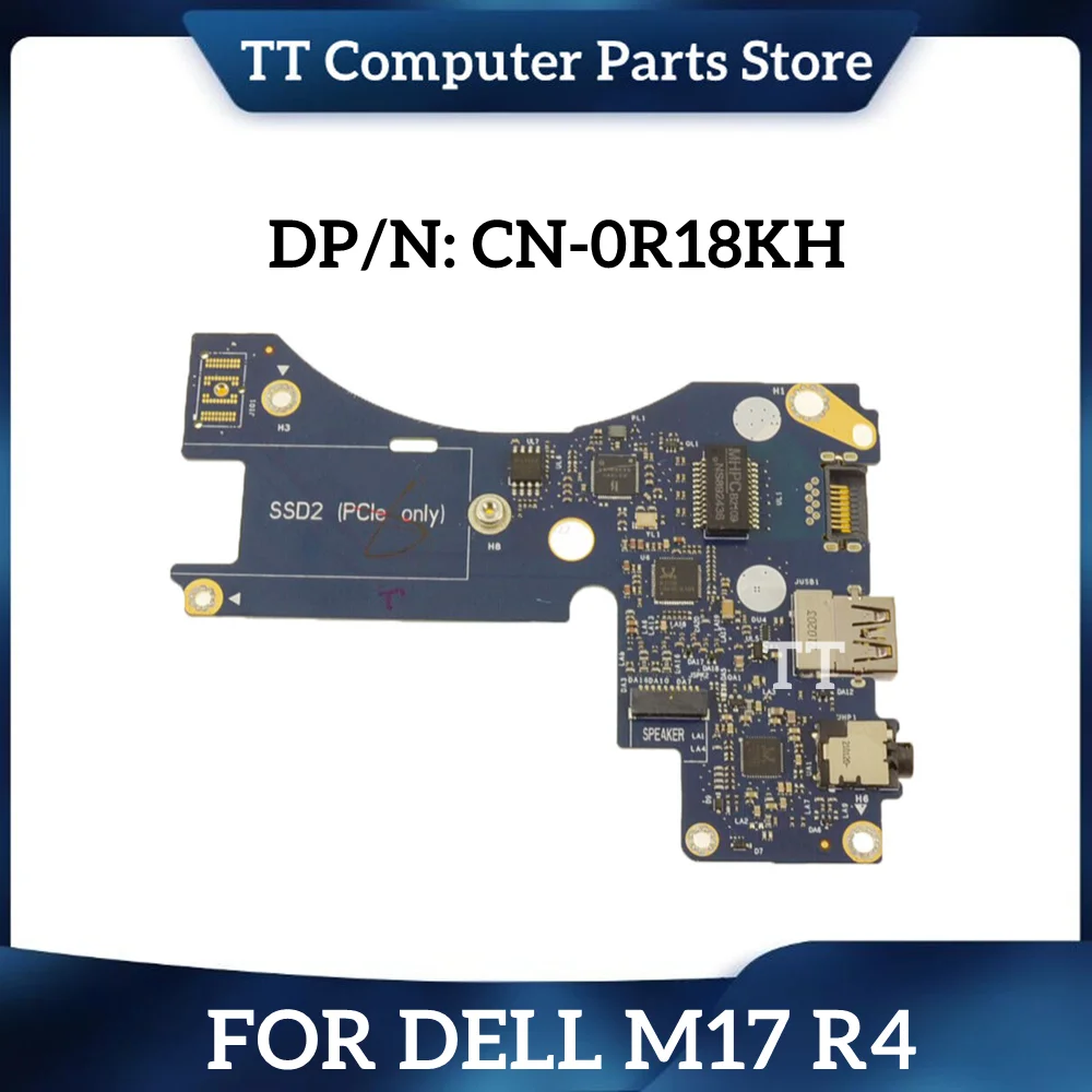 

TT Подлинная для DELL M17 R4 USB аудио Ethernet Wlan плата FDQ71 LS-J52CP 0R18KH R18KH