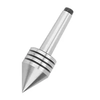 Tailstock-Centro en vivo HSS, alta precisión, resistente al desgaste, 60 grados, torno MT2, accesorios de contrapunto para CNC