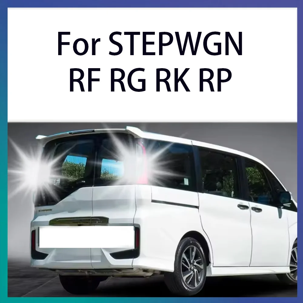 2pcs For STEPWGN Reversing Light RF RG RK RP High Bright LED Car Auxiliary Bulbs Back Wave Light W16W T15 T20 W21W 6000K Refit
