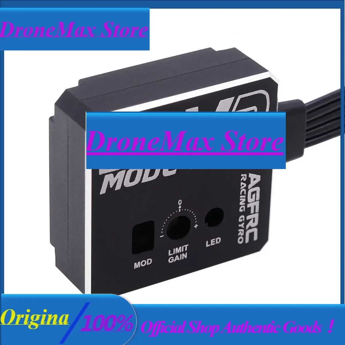 DroMaAGFRC GY01 V3 Automatic High Stability Control Dual Gain Drift Tuned Rated Gyro For RC Model Drift Car