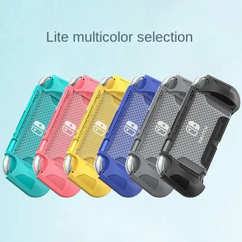 Étui de protection en TPU pour Nintendo Switch Lite, design ergonomique, toucher confortable, film Guatemala, 6 touches