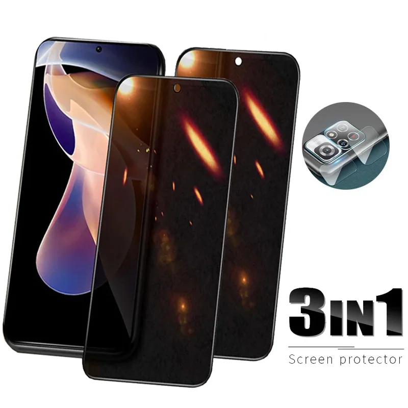 antispy glass for xiaomi redmi note 12 pro 5g cristal antiespia redmi note 12 pro front and back protector redmi note 11 10 pro privacy cristal