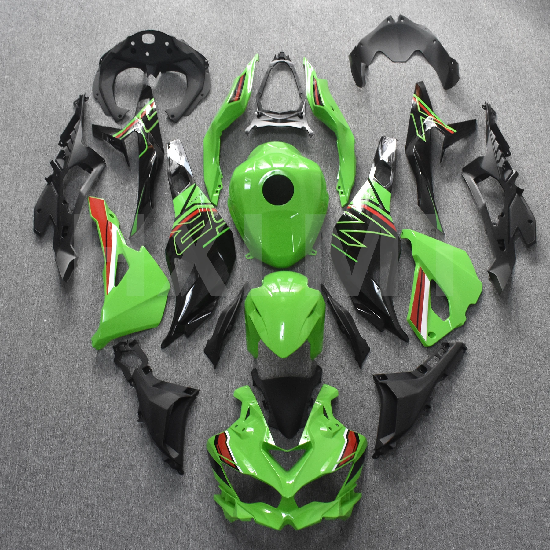 Customizable Fairing Kit For KAWASAKI ZX25R 19 20 21 22 23 Motorcycle Fairings ZX4R 2019 2020 2021 2022 2023 Green Black