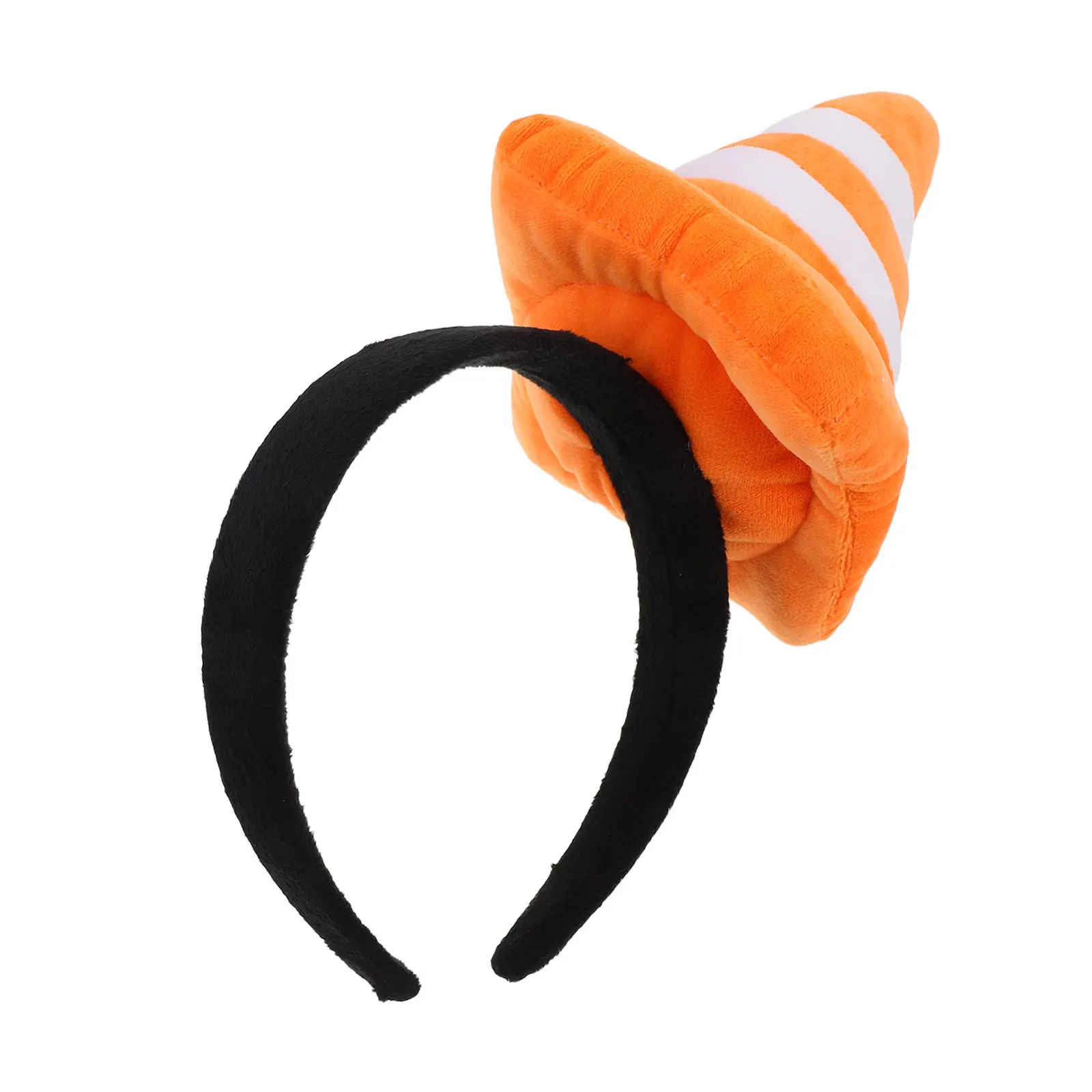 chapeu-de-fantasia-de-cone-de-transito-de-pelucia-faixas-de-cabelo-de-pelucia-elasticas-faixas-de-cabelo-de-cone-de-transito-aderecos-fotograficos-para-festa-de-halloween-acessorio-de-cabeca