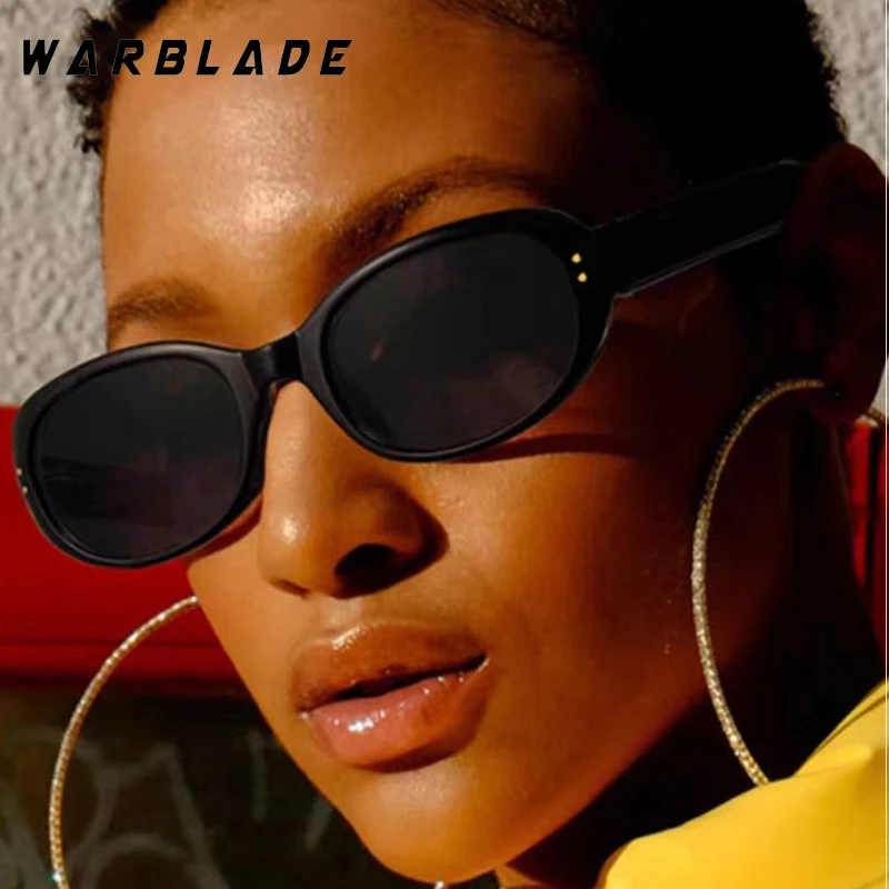 

Sexy Small Oval Rivets Sunglass Women Designer Fashion Luxury Travel Sun Glasses Male Summer Traveling Drive Eyewear UV400 Очки
