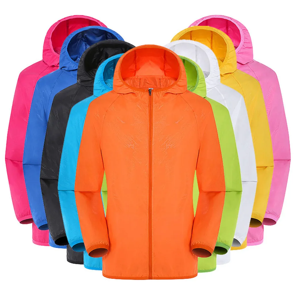 Ultraleichte regens ichere Wind jacke Jacke atmungsaktiv wasserdicht wind dicht Frauen Männer lässig Camping Top Angeln Radfahren schlanken Mantel