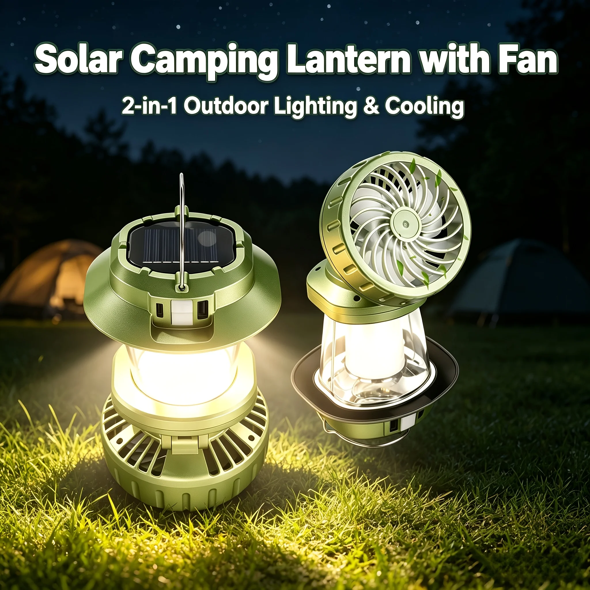 Outdoor Lighting B&Q - Lampu Camping Tenaga Surya Portabel 2