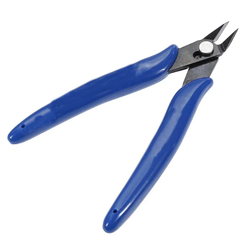1Pc Electronic Pliers Electrical Wire Cable Stripper Cutters Cutting Side Snips Flush Nipper Hand Tools For DIY Hobby Repair