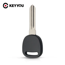 KEYYOU Transponder Ignition Car Key Shell Case For Cadillac Escalade Chevrolet Epica Uncut Key B111 Blade Circle Plus