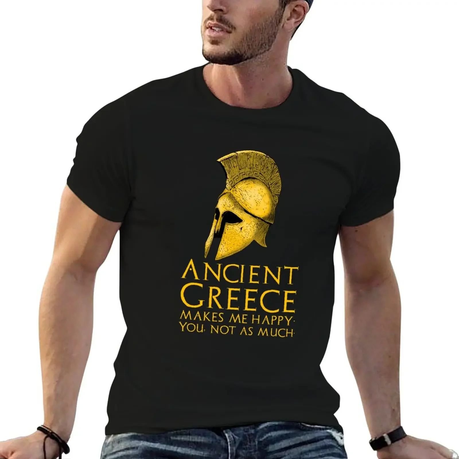 

Ancient Greece makes me happy. You, not as much. T-Shirt topping boys animal print vintage anime shirt shirts men