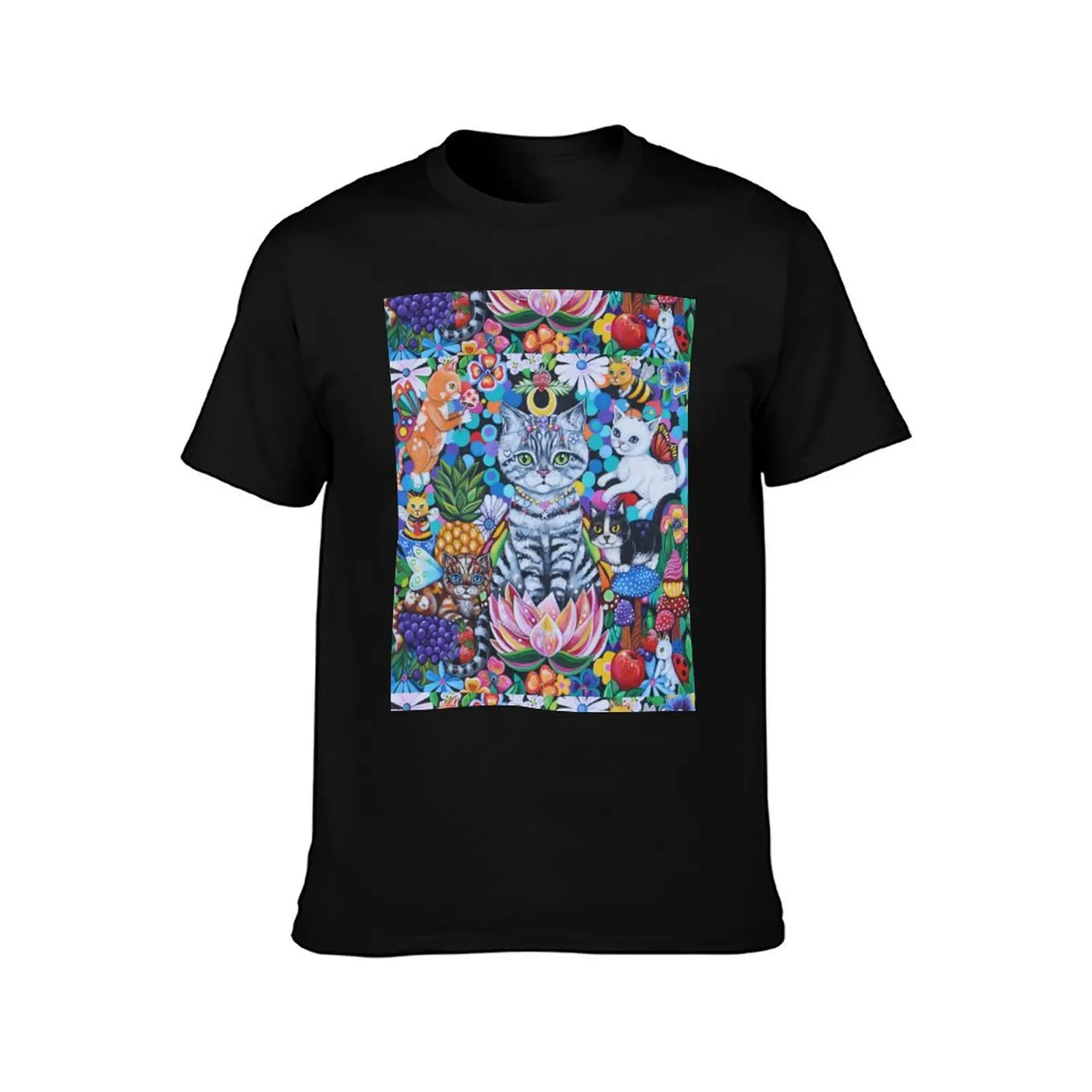 Garden Gathering T-Shirt Plus Size Gym Sports T-Shirt