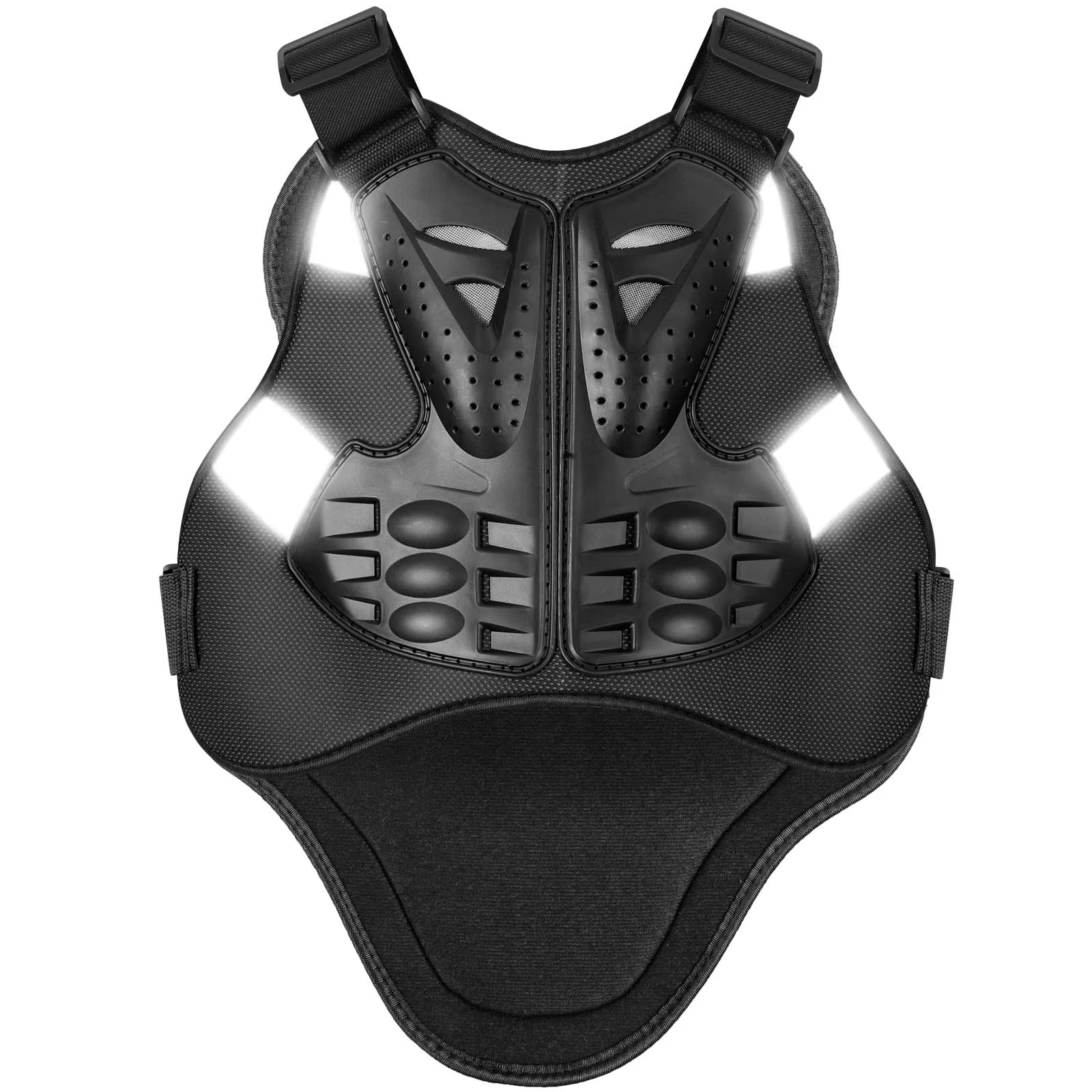 

Pellor Motorcycle Riding Protective Vest With Reflective Strips Fit For Crosscountry Skating Outdoor Sports Sports Competitions