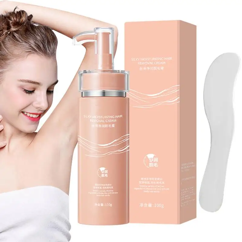 

100g Depilatory Cream Body Painless Effective Hair Removal Cream for Men and Women Whitening Hand Leg Armpit Hair Loss Product