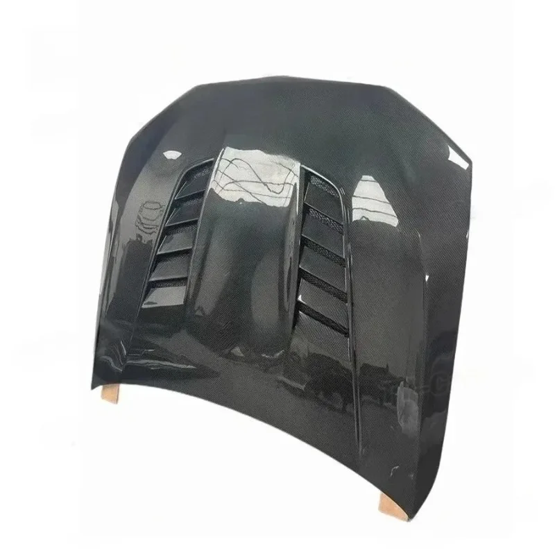 

For BMW 5 Series G30 G38 M5 F90 Real Carbon Fiber 2017+ Hood Engine Cover Hood Car Headliner V Style Car Accessories body kit