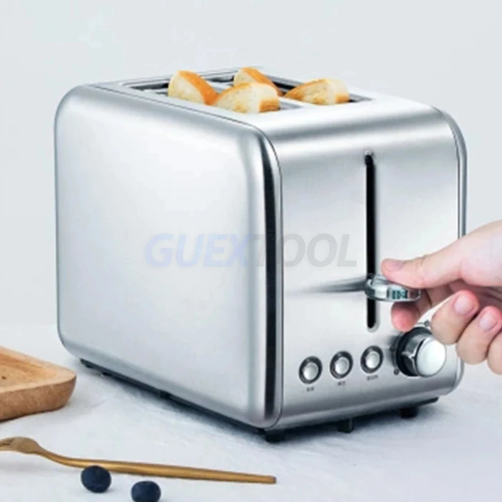 Toast  electric toaster household automatic breakfast machine heating bread machine adjustable temperature