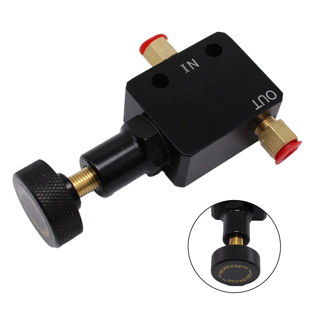 

Car Brake Proportion Valve Adjustable 150PSI‑1200PSI 1/8NPT Connector Direct Installation Brake Proportional Valve Car Parts