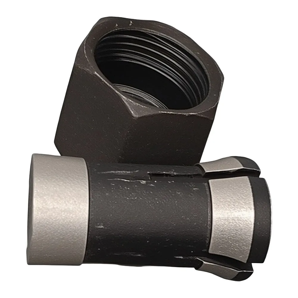 Router Bit Mounting Components Featuring M15 Screw Nut and Collet Chuck for 6mm 6.35mm 8mm Shank Compatibility