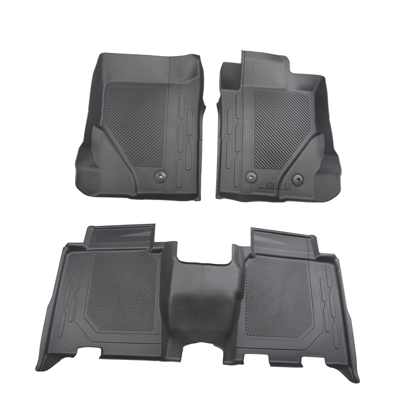 Floor Mats for Ford Bronco Accessories 2021 2022 2023 4 Door Black  Liners Protect Car s