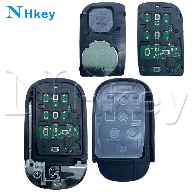 NHkey FCCID:KR5TP-4 4A Chip 433MHz Chiave A Distanza Dell'automobile Per Honda Civic CR-V Accord HRV FIT XRV ZRV Odyssey Pilot 2022 2023 2024
