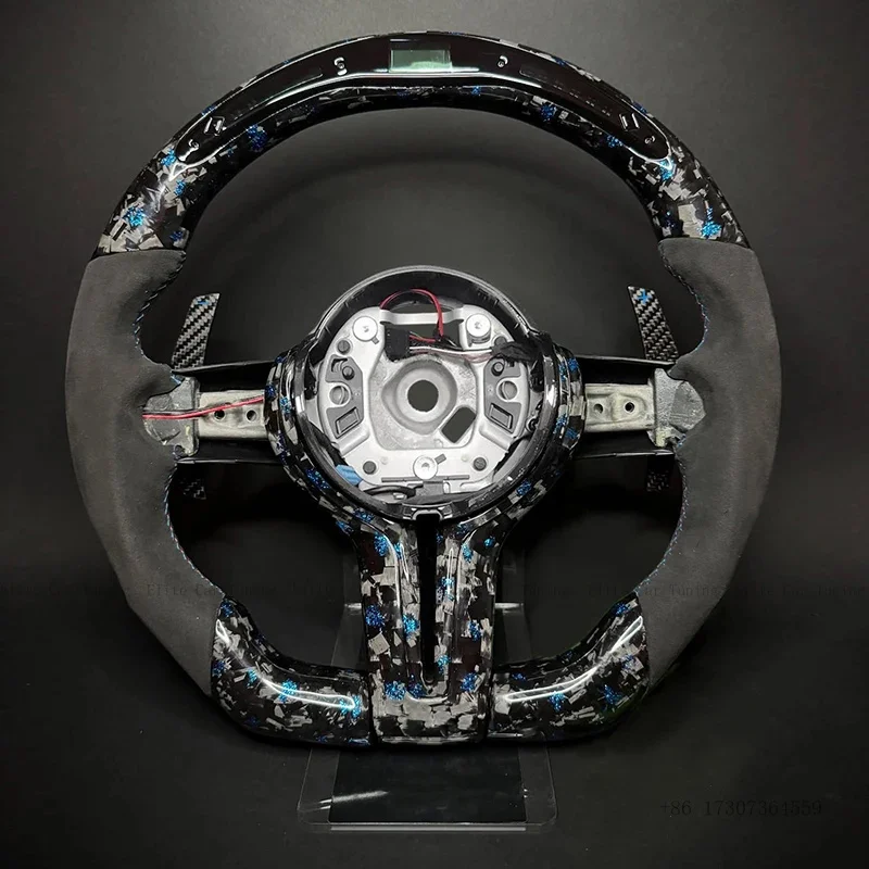 

Carbon fiber pattern steering wheel Fit for BMWF10 F11 F20 F21 F30 F31 F32 F33 F22 F25 F34 F36 F01 F23 F06 F07 F12 F13 M3