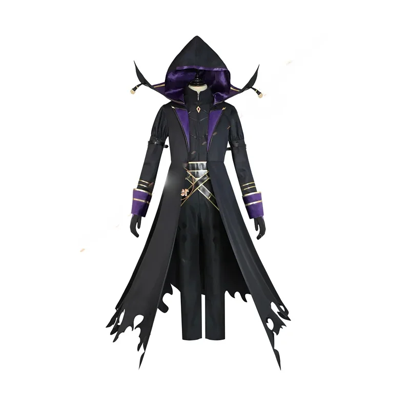 Parrucca del costume cosplay Kagenou Cid Anime Eminence in Shadow Mantello uniforme Shadow Garden Minoru Kagenou Festa di Halloween Uomo Ragazzi