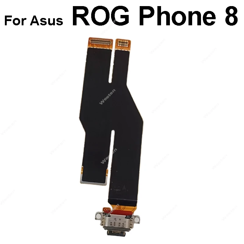Kabel Flex Przycisku Zasilania i Głośności do ASUS ROG Phone 8 ROG 8 Pro Gniazdo Ładowania LCD Flex Kamera Flex Taśma Części Zamienne — zdjęcie produktu 2
