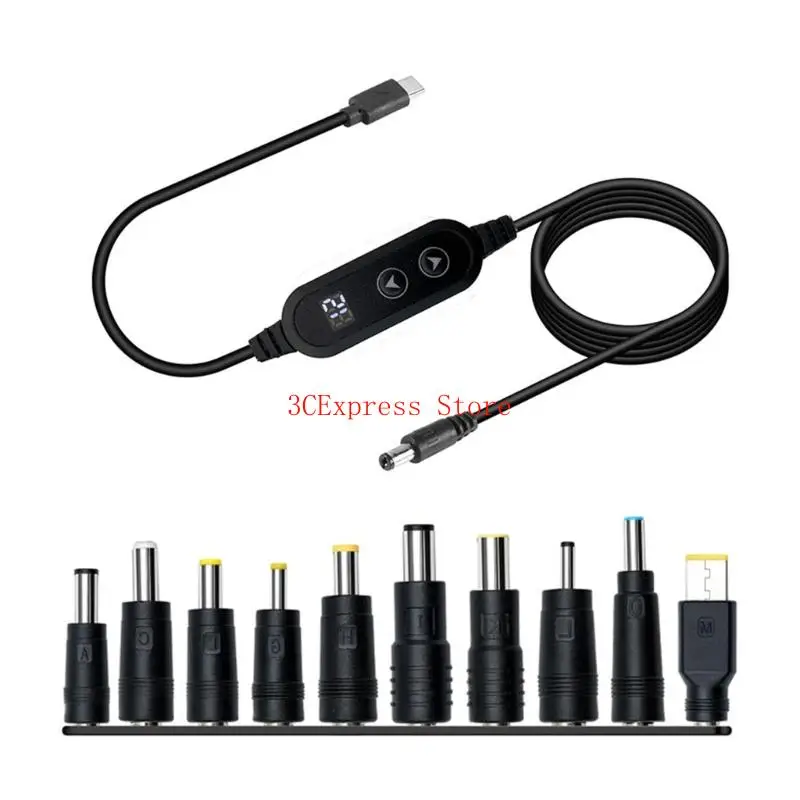 PD100W USB C إلى DC5525 5.5X2