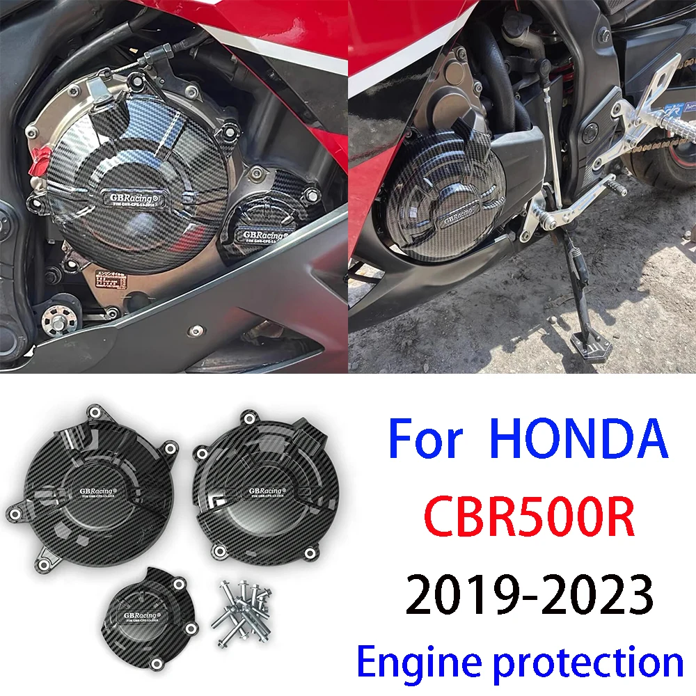 

FOR HONDA CBR500R CB500F CB500X 2019 2020 2021 2022 2023 2024 Engine Protective Cover