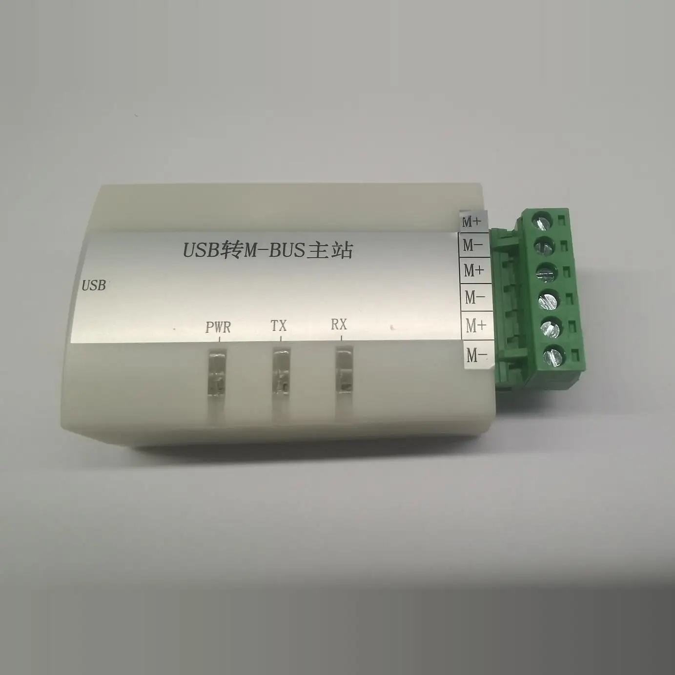 Medidor de host usb para mbus de nível industrial, teste de leitura, proteção contra curto-circuito de nível industrial, suporta 20 cargas 1m