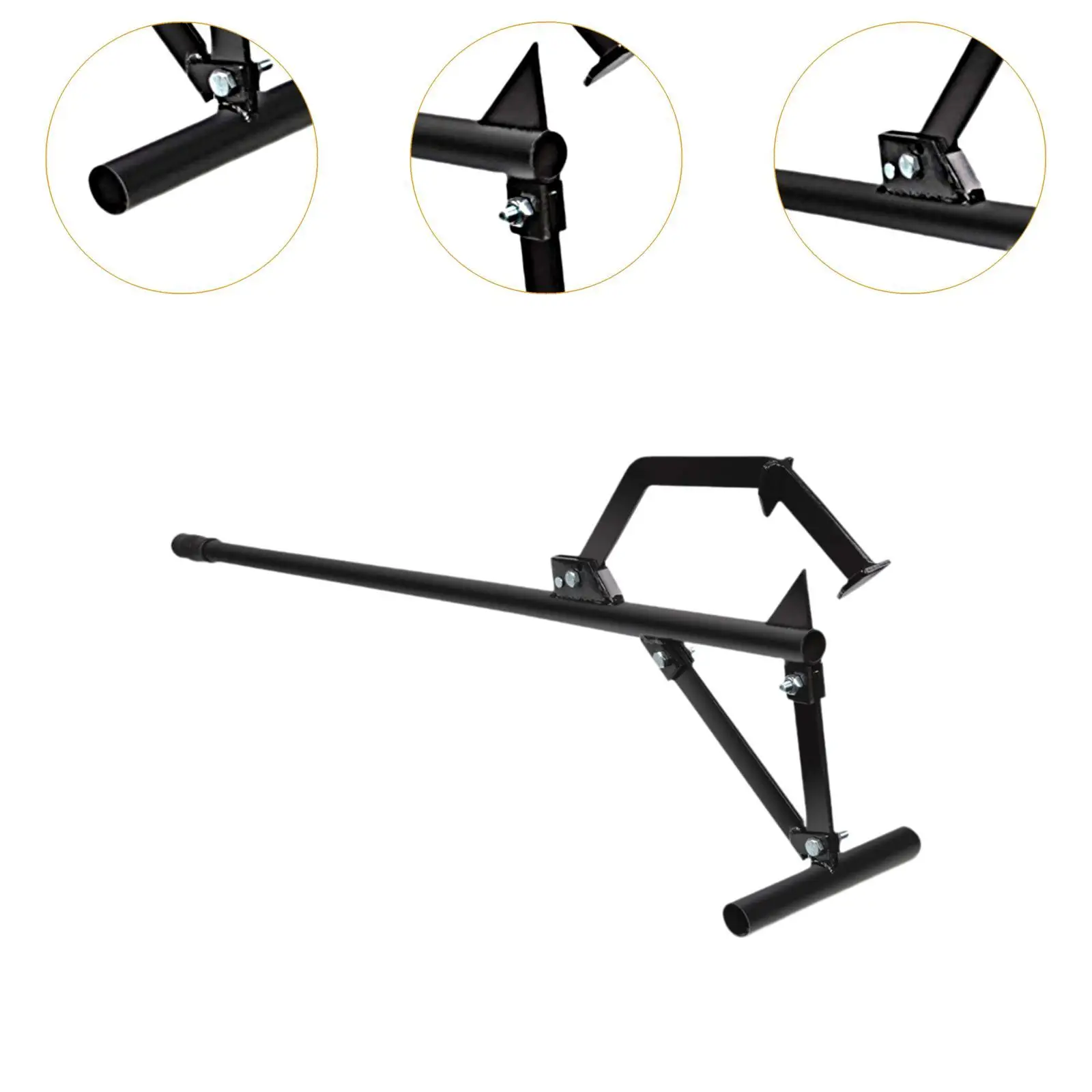 Log Lifter Efficient 50.4" Heavy Duty Log Jack for Forestry Garden Tools Daily Hardware