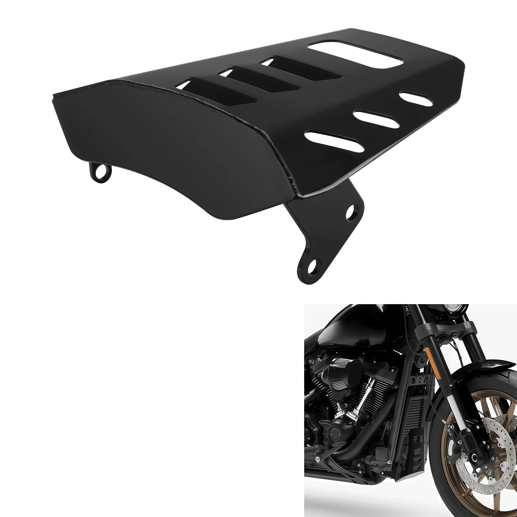 

Front Chin Spoiler Fairing Guard Fit For Harley Street bob FXBB 2018-2025 Low Rider FXLR 2018-2020 FXLRS 2020-2025 FXRST 2022